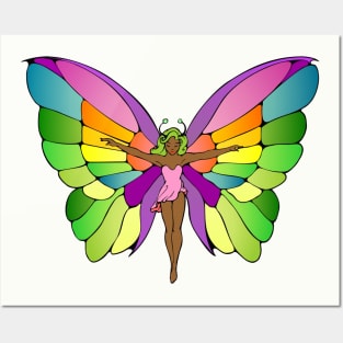 Butterfly Fairy Posters and Art